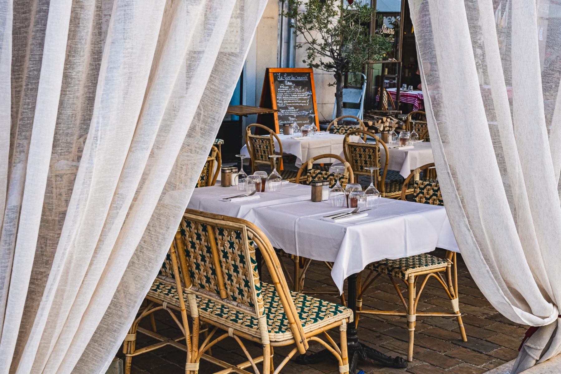 Terrasse de Fino à Gémenos